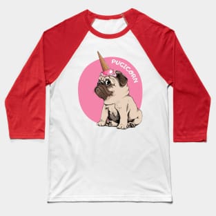 Pugicorn Baseball T-Shirt